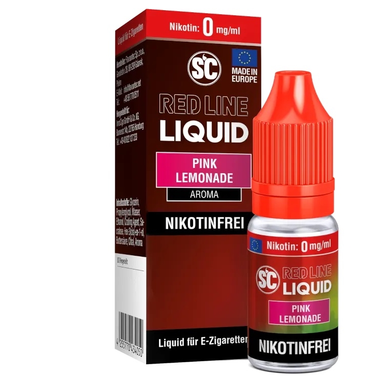 SC - Red Line - Pink Lemonade ohne Nikotin