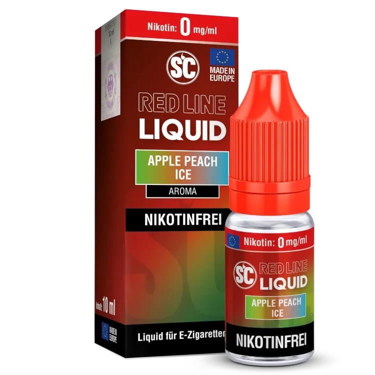 SC - Red Line - Apple Peach Ice ohne Nikotin