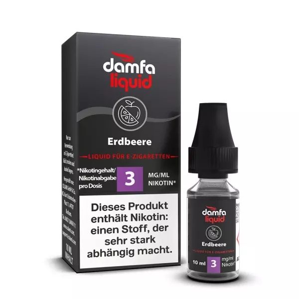 DAMFA Erdbeere 10ml 3mg/ml Nikotin