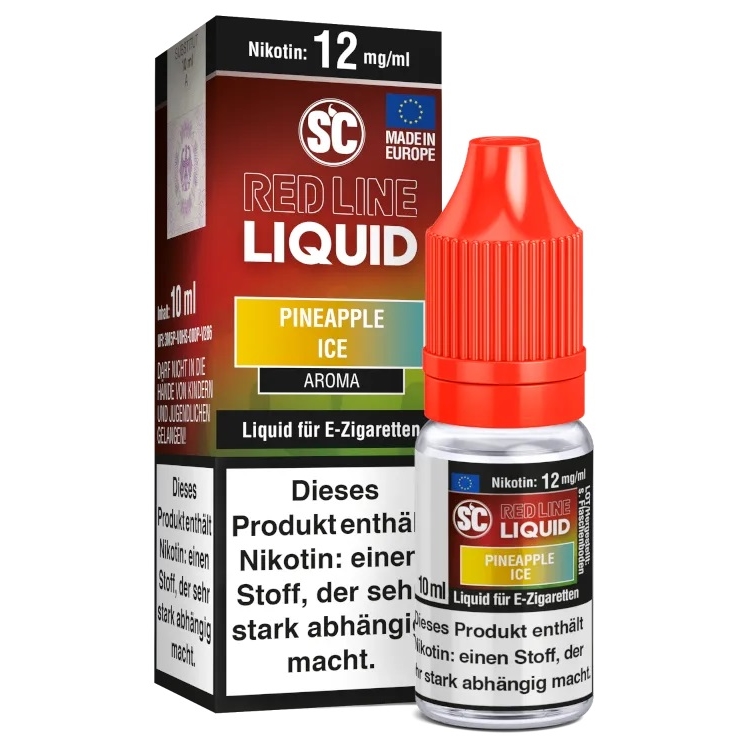 SC - Red Line - Pineapple ICE 12mg/ml Nikotin