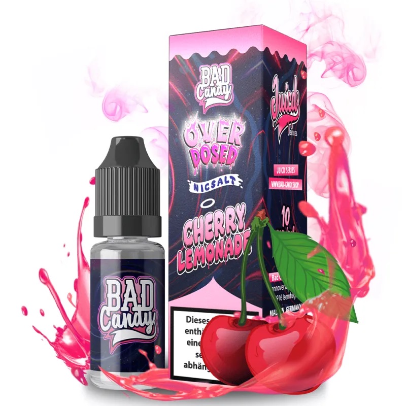 Bad Candy - Juiced - Cherry Lemonade 10ml 20mg/ml Nikotinsalz
