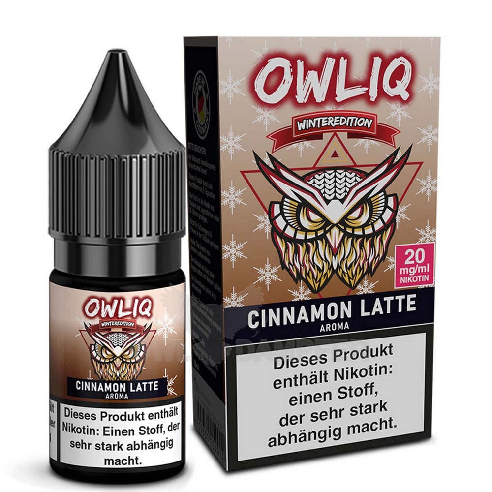 Owliq - Cinnamon Latte 10ml 20mg/ml Nikotinsalz