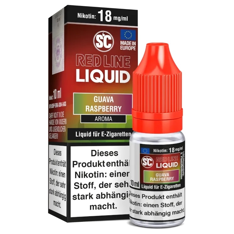 SC - Red Line - Guava Raspberry 18mg/ml Nikotin