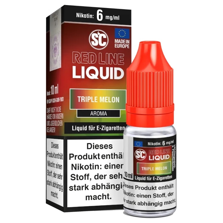SC - Red Line - Triple Melon 6mg/ml Nikotin