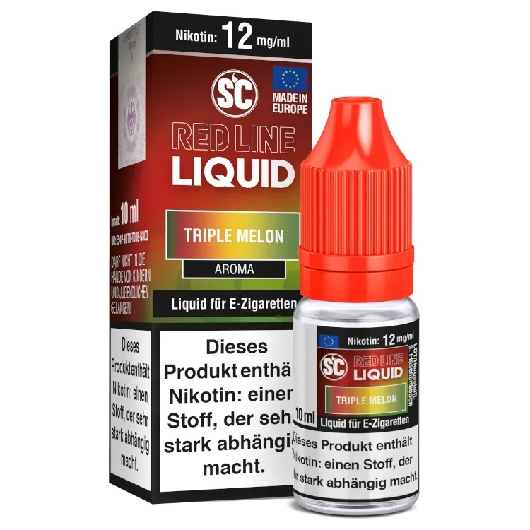SC - Red Line - Triple Melon 12mg/ml Nikotin