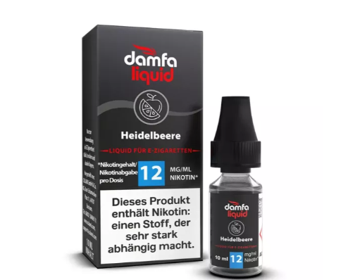 DAMFA Heidelbeere 10ml 12mg/ml Nikotin