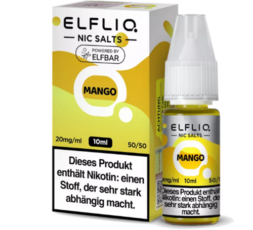 ELFLIQ - Mango - 10ml 10mg/ml Nikotinsalz Liquid