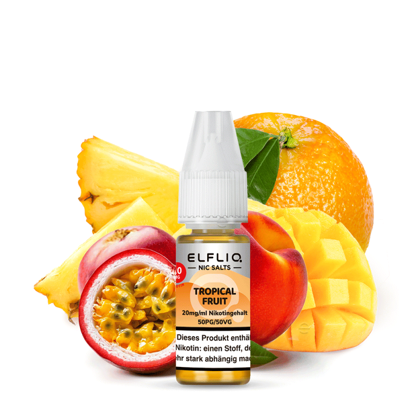 ELFLIQ - Tropical Fruit - 10ml 10mg/ml Nikotinsalz