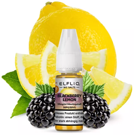 ELFLIQ - Blackberry Lemon - 10ml 20mg/ml Nikotinsalz Liquid