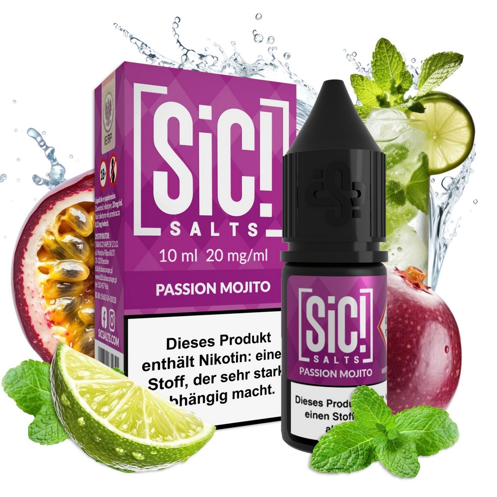 SiC! - Passion Mojito 10ml 20mg/ml Nikotinsalz