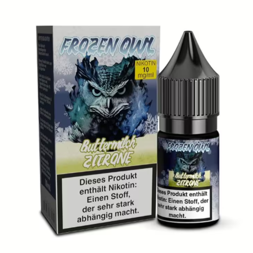 Frozen OWL - Buttermilch Zitrone 10ml 10mg/ml Nikotinsalz