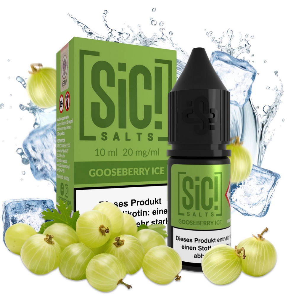 SiC! - Gooseberry ICE 10ml 20mg/ml Nikotinsalz