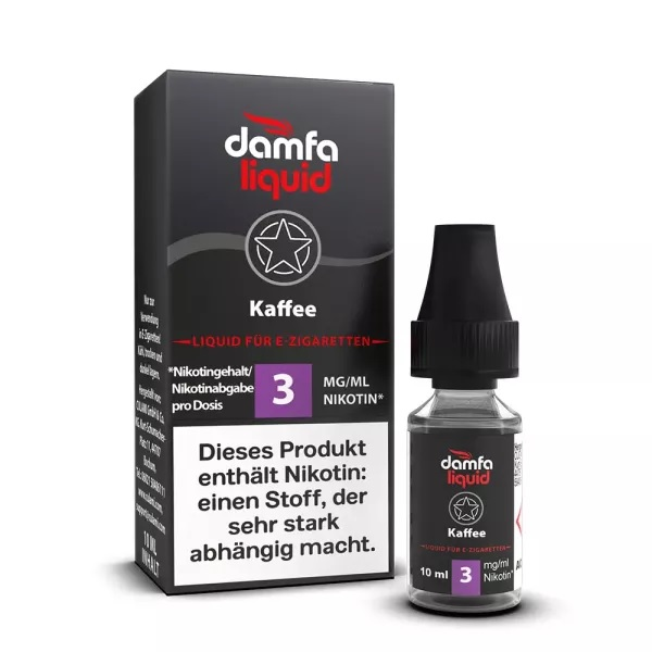 DAMFA Kaffee 10ml  3mg/ml Nikotin
