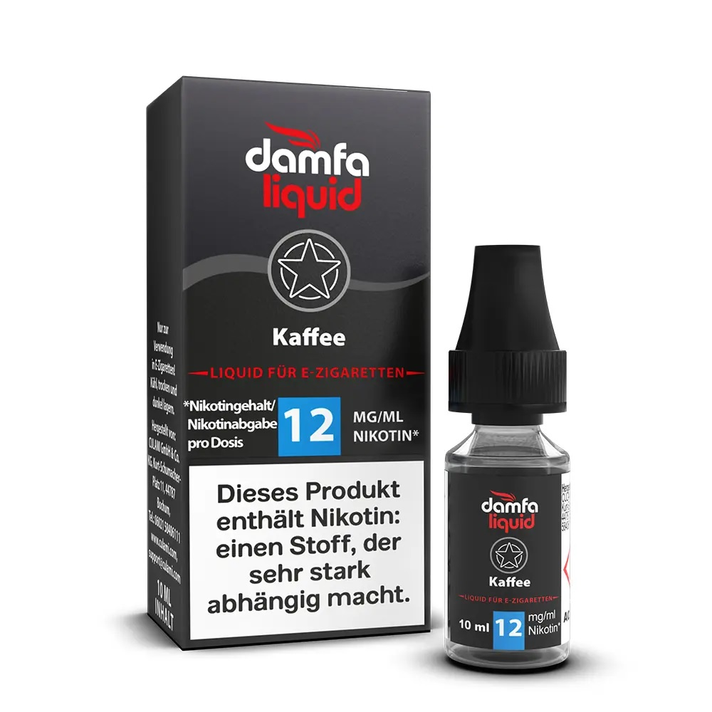 DAMFA Kaffee 10ml 12mg/ml Nikotin