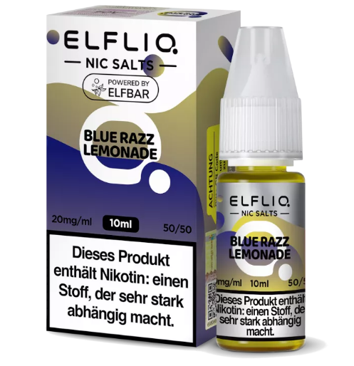 ELFLIQ - Blue Razz Lemonade- 10ml 20mg/ml Nikotinsalz Liquid