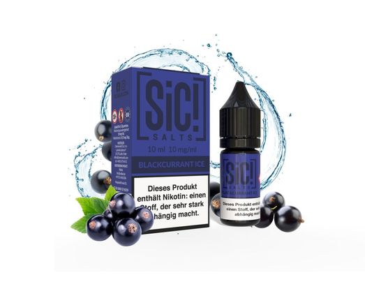 SiC! - Blackcurrant Ice 10ml 20mg/ml Nikotinsalz