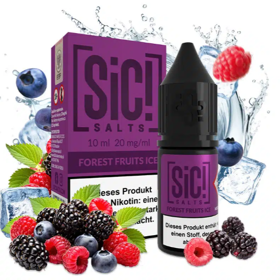 SiC! - Forest Fruits Ice 10ml 10mg/ml Nikotinsalz