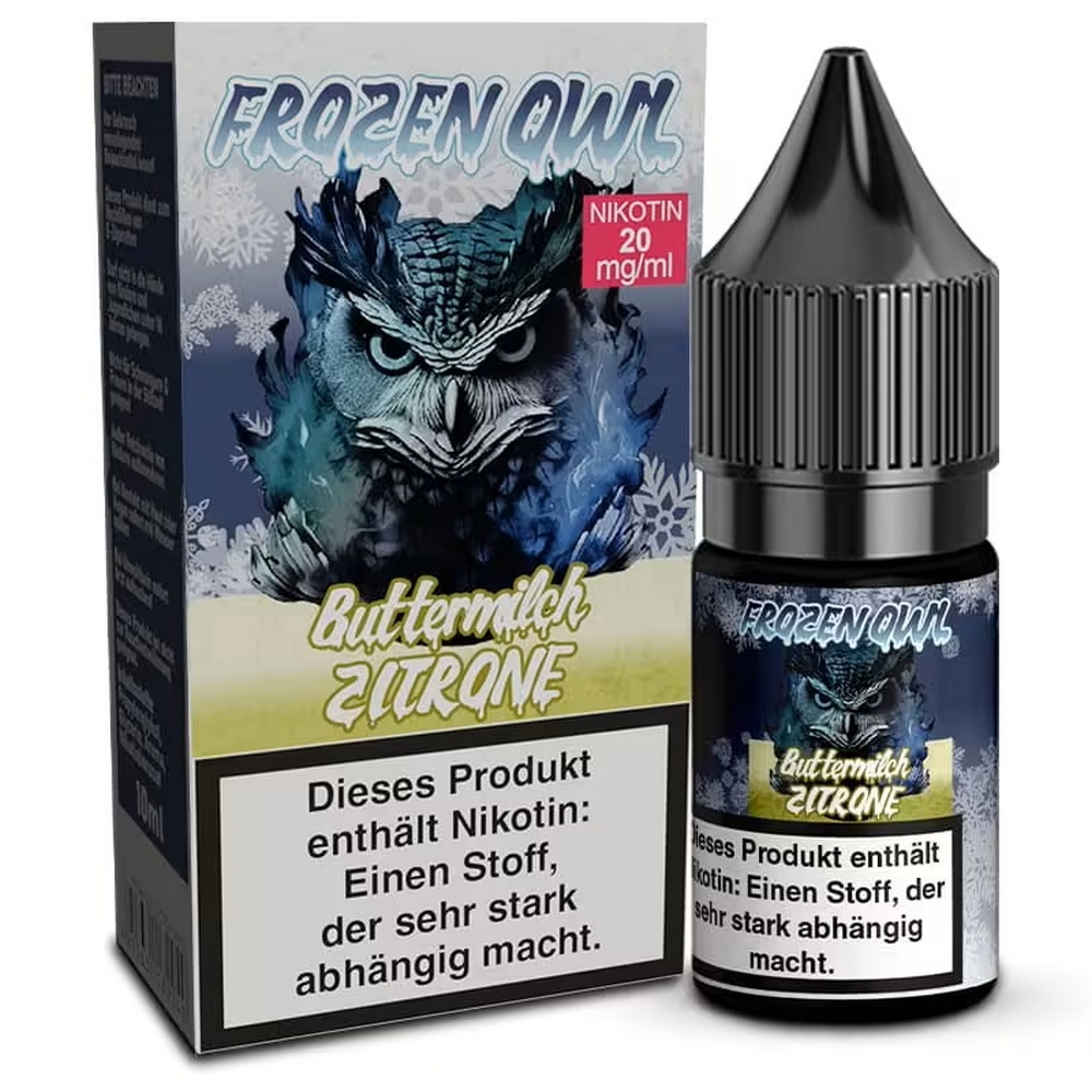 Frozen OWL - Buttermilch Zitrone 10ml 20mg/ml Nikotinsalz