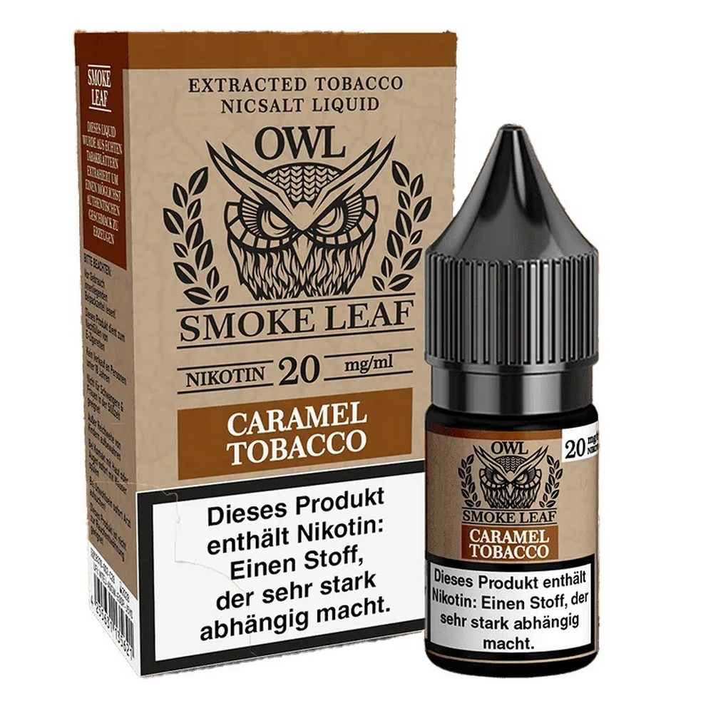 OWL Smoke Leaf - Caramel Tobacco 10ml 20mg/ml Nikotinsalz