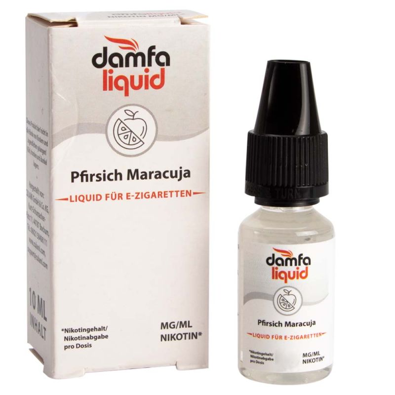 DAMFA Pfirsich Maracuja 10ml 12mg/ml Nikotin