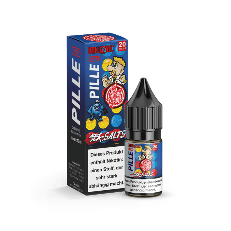 187 Strassenbande - Pille Bonez MC 10ml 20mg/ml Nikotinsalz