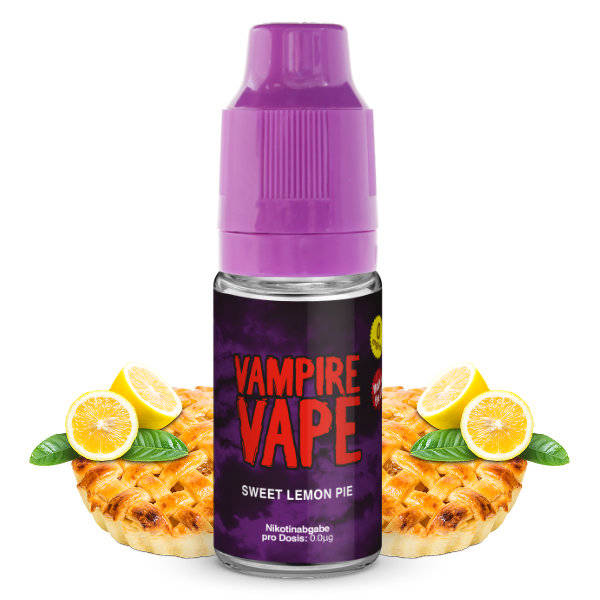Vampire Vape - Sweet Lemon Pie 10ml  12mg/ml Nikotin