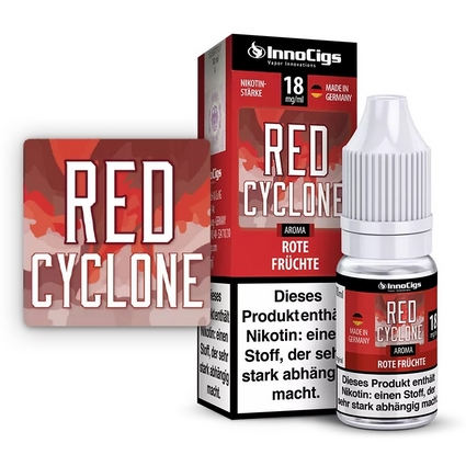 Innocigs - Red Cyclone Rote Früchte Liquid 10ml 18mg/ml Nikotin