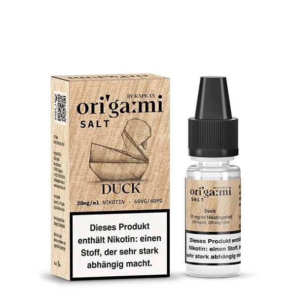 Kapkas - Origami - Duck 20mg/ml Nikotinsalz