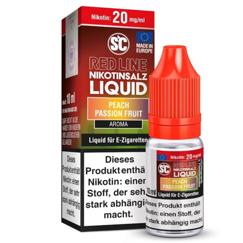 SC - Red Line - Peach Passion Fruit 10mg/ml Nikotinsalz