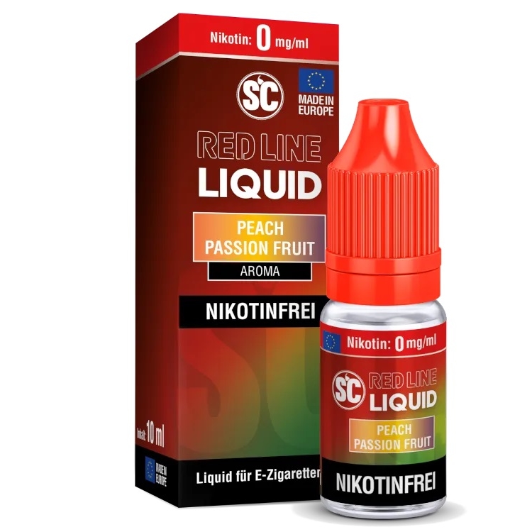 SC - Red Line - Peach Passion Fruit V2 ohne Nikotin