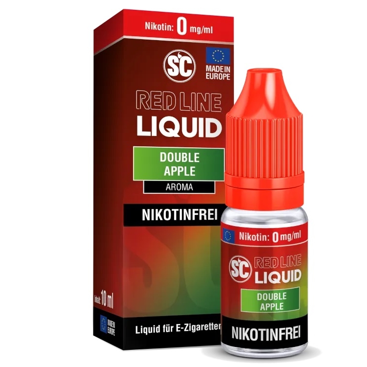 SC - Red Line - Double Apple  ohne Nikotin *
