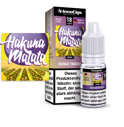 Innocigs - Hakuna Matata Liquid 10ml 0mg/ml Nikotin
