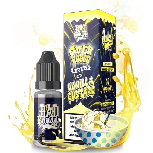 [BCNSJVAC20] Bad Candy - Juiced - Vanilla Custard 10ml 20mg/ml Nikotinsalz