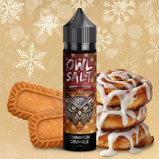 [OWLACIC] Owl Salt - Cinnamon Crumble Aroma 10ml
