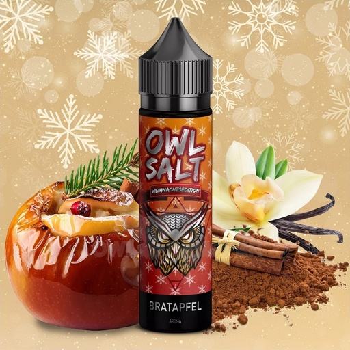 [OWLABR] Owl Salt - Bratapfel Aroma 10ml