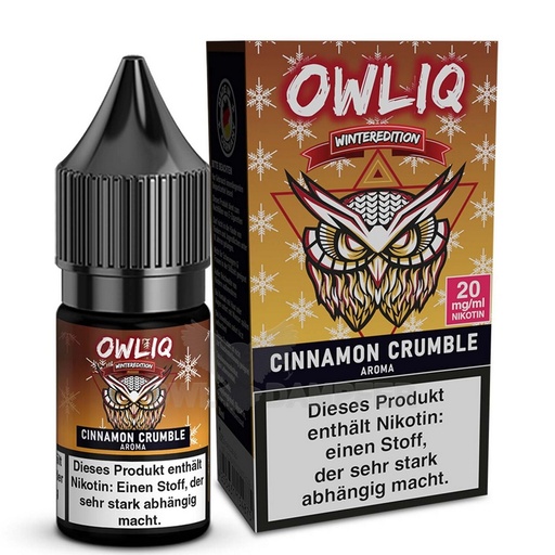 [OWLNSCIC020] Owliq - Cinnamon Crumble 10ml 20mg/ml Nikotinsalz