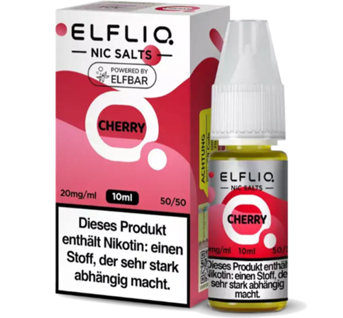 [ELFCH010] ELFLIQ - Cherry - 10ml 10mg/ml Nikotinsalz Liquid