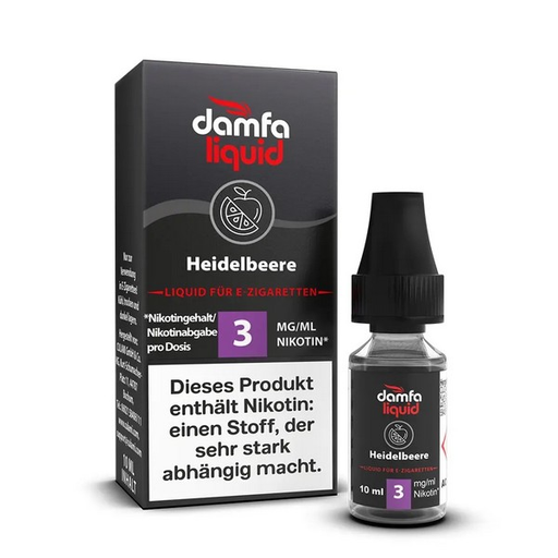 [DLHE003] DAMFA Heidelbeere 10ml  3mg/ml Nikotin
