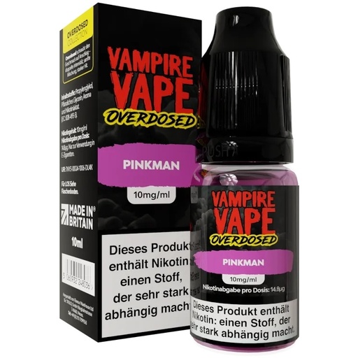 [VVNSPIM20] Vampire Vape - 10ml Nic Salts - Pinkman 20mg/ml Nikotinsalz