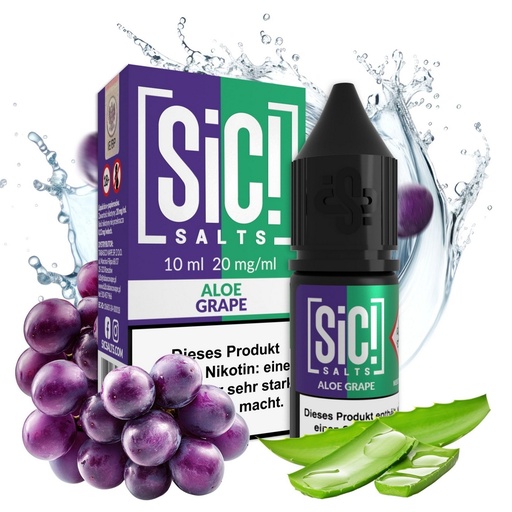 [SICNSAO020] SiC! - Aloe Grape 10ml 20mg/ml Nikotinsalz