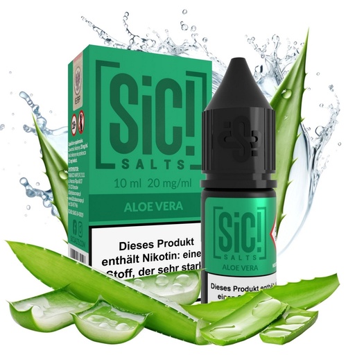[SICNSAL020] SiC! - Aloe Vera 10ml 20mg/ml Nikotinsalz