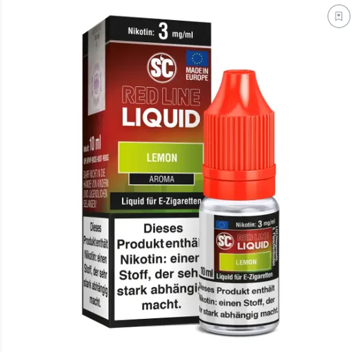 [SCRL0LE000] SC - Red Line - Lemon ICE 0mg/ml ohne Nikotin