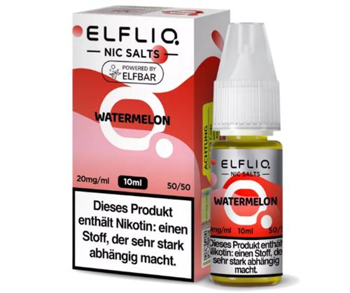 [ELFWA010] ELFLIQ - Watermelon - 10ml 10mg/ml Nikotinsalz