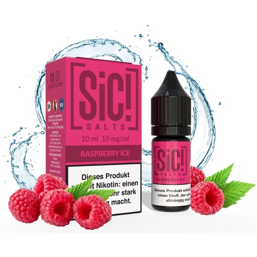 [SICNSRA010] SiC! - Raspberry ICE 10ml 10mg/ml Nikotinsalz