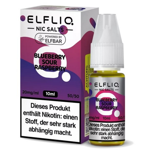 [ELFBS020] ELFLIQ - Blueberry Sour Raspberry - 10ml 20mg/ml Nikotinsalz Liquid