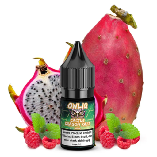 [OWLNSCDR20] Owliq - Cactus Dragon Razz 10ml 20mg/ml Nikotinsalz