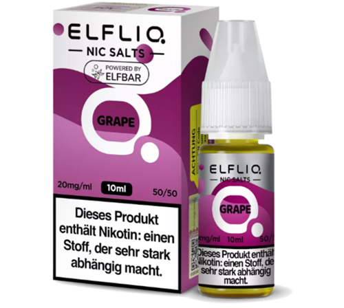 [ELFGR020] ELFLIQ - Grape - 10ml 20mg/ml Nikotinsalz