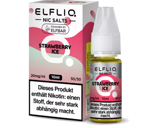 [ELFST020] ELFLIQ - Strawberry ICE - 10ml 20mg/ml Nikotinsalz