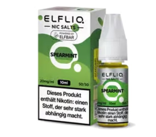 [ELFSP020] ELFLIQ - Spearmint - 10ml 20mg/ml Nikotinsalz Liquid