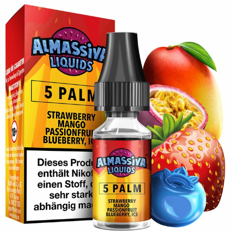 [ALMA5P17] Al Massiva - 5 Palm - Nikotinsalz - 10ml - 17mg/ml